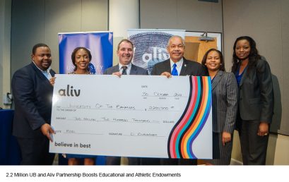 2.2 Million UB and Aliv Partnership Boosts Educational and Athletic Endowments