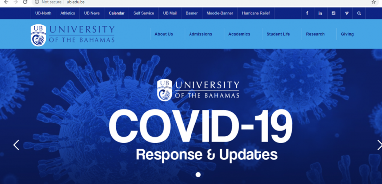 Updated Online Academic Calendar - University of The Bahamas
