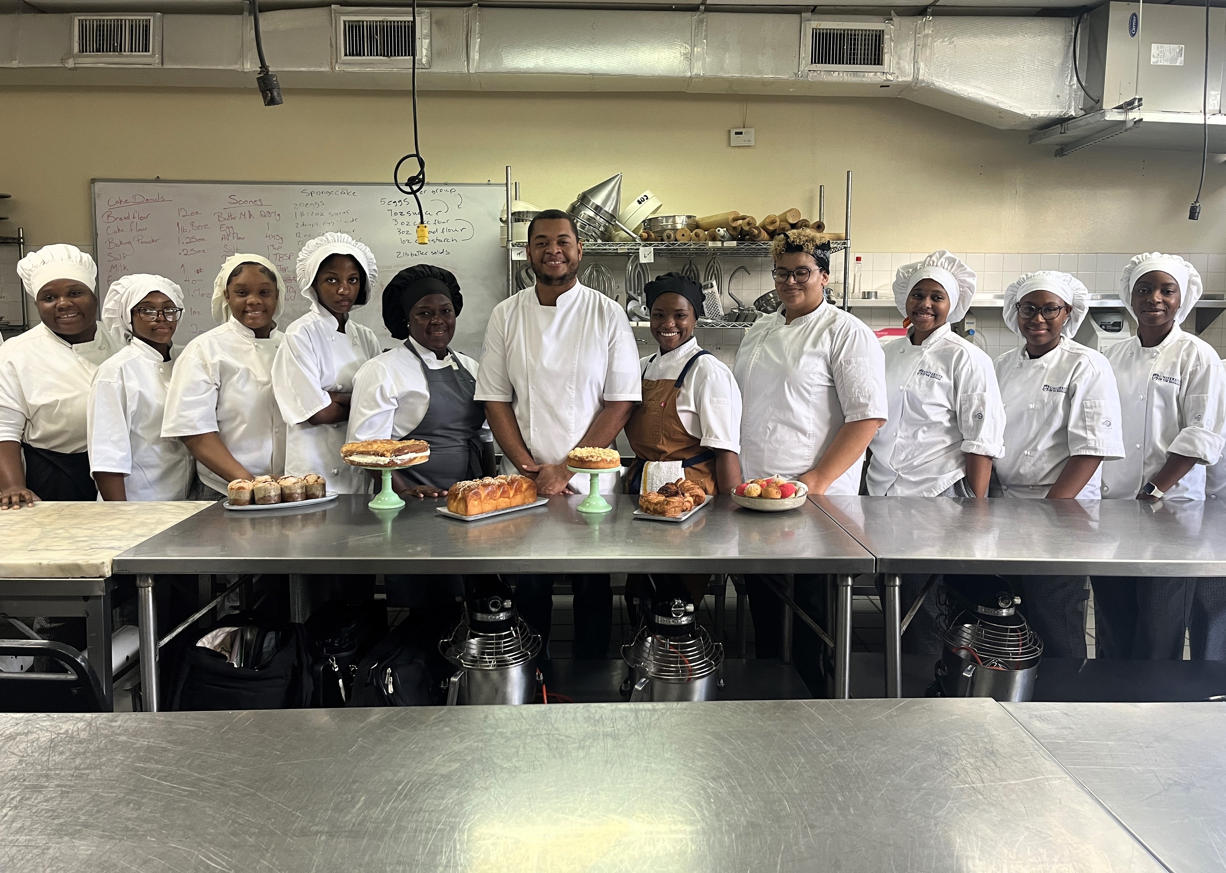 Sweet Lessons: UB Alumnus Returns to Alma Mater to Share Pastry Expertise