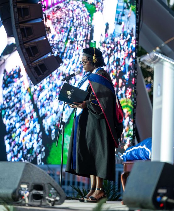 Provost and VP Academic Affairs Maria Oriakhi