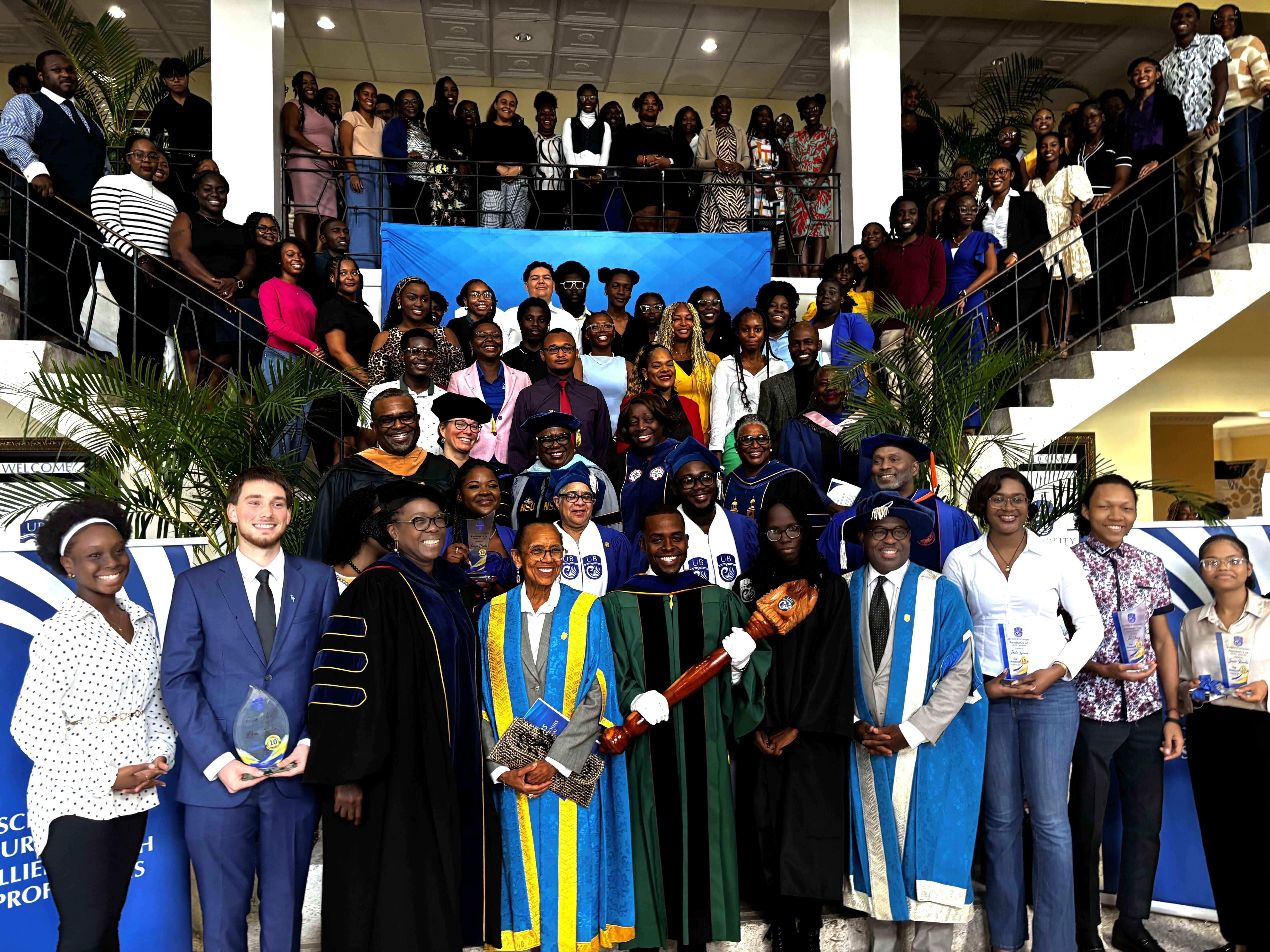 UB Honours 161 Top Academic Scholars, Urged to “Fight for The Bahamas”