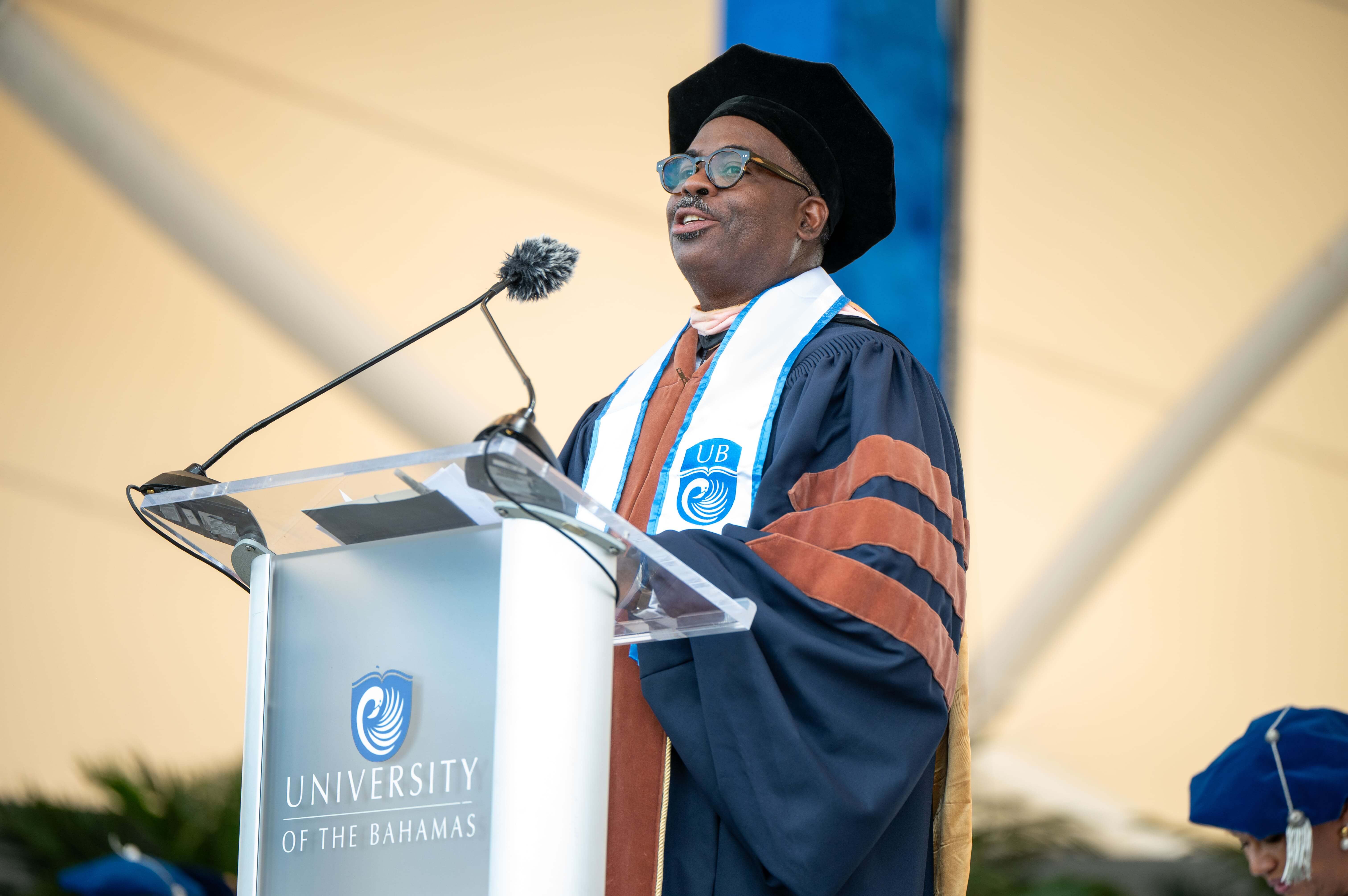 UB President Dr. Robert Blaine III